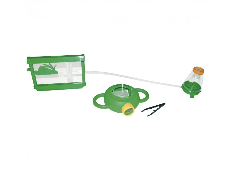 Materiel d observation eduplay la ferme des fourmis terratium transparent plastique 2 boite loupes et 1