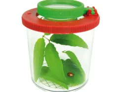 Materiel d observation eduplay boite loupe grand modele quadrillage 5 mm tailles des animaux plastique
