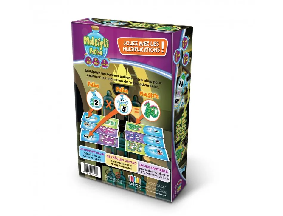 Mathematiques on the go games multipli potion interet pedagogique tables de multiplication 64 cartes 2