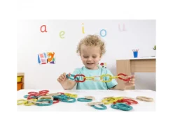 Maxi chainons eco conãus miniland 5 cm matiere ecologique 48 pieces