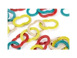 Maxi chainons eco conãus miniland 5 cm matiere ecologique 48 pieces
