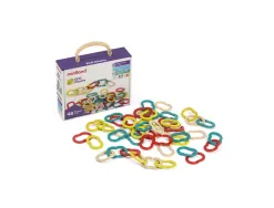 Maxi chainons eco conãus miniland 5 cm matiere ecologique 48 pieces