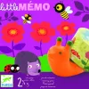 Memo djeco little memo developpe memoire et concentration logique et collaboration 9 pieces