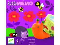 Memo djeco little memo developpe memoire et concentration logique et collaboration 9 pieces