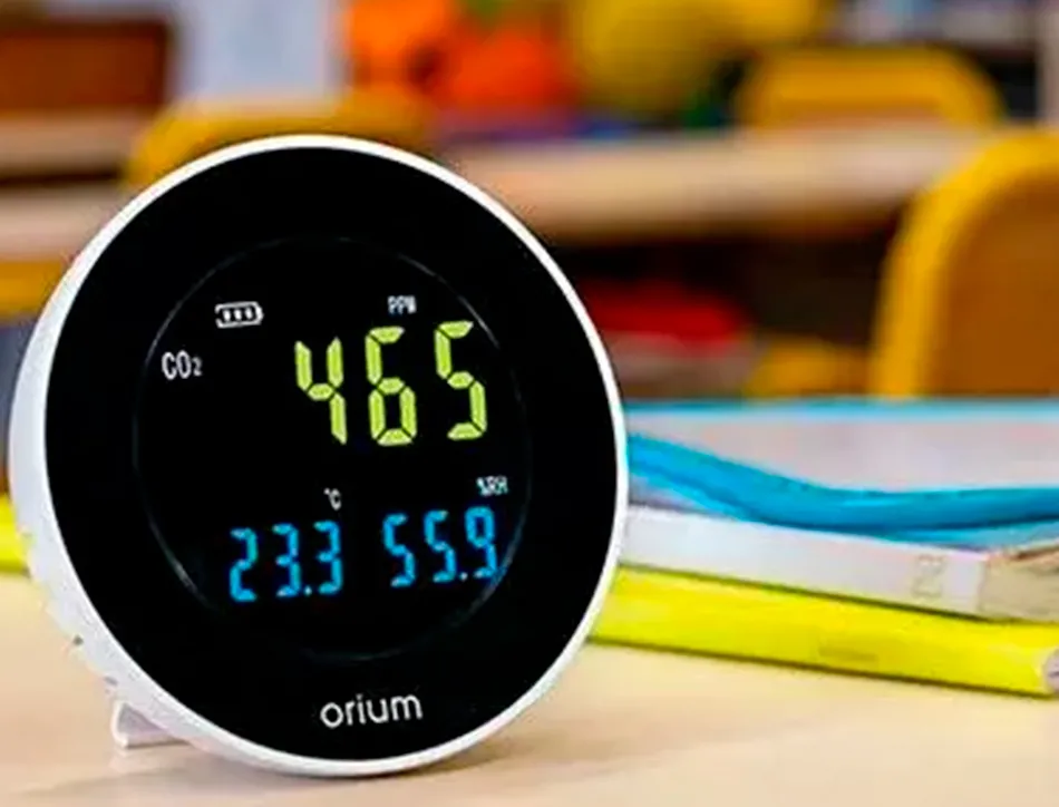 Mesureur et analyseur orium deco2 avec ecran lcd et capteur ndir