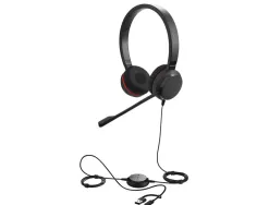 Micro-casque jabra evolve 30ii ms stereo filiaire coloris noir