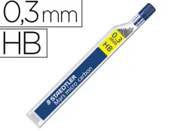 Mine graphite staedtler mars micro 0.3mm hb carbon papier standard dessin tous portemines étui 12 unités