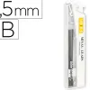 Mine liderpapel 0.5mm hb graphite très résistante tous portemines étui 12 unités