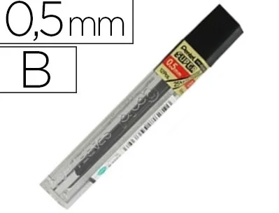 Mine pentel 0.5mm b étui 12 unités