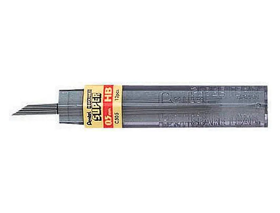 Mine pentel 0.5mm b étui 12 unités