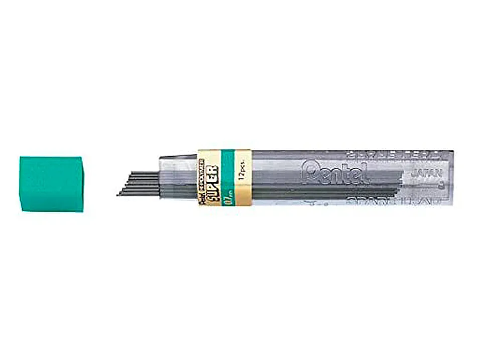 Mine pentel 0.7mm hb étui 12 unités