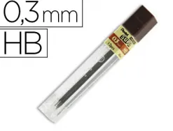 Mine pentel 0.3mm hb étui 12 unités