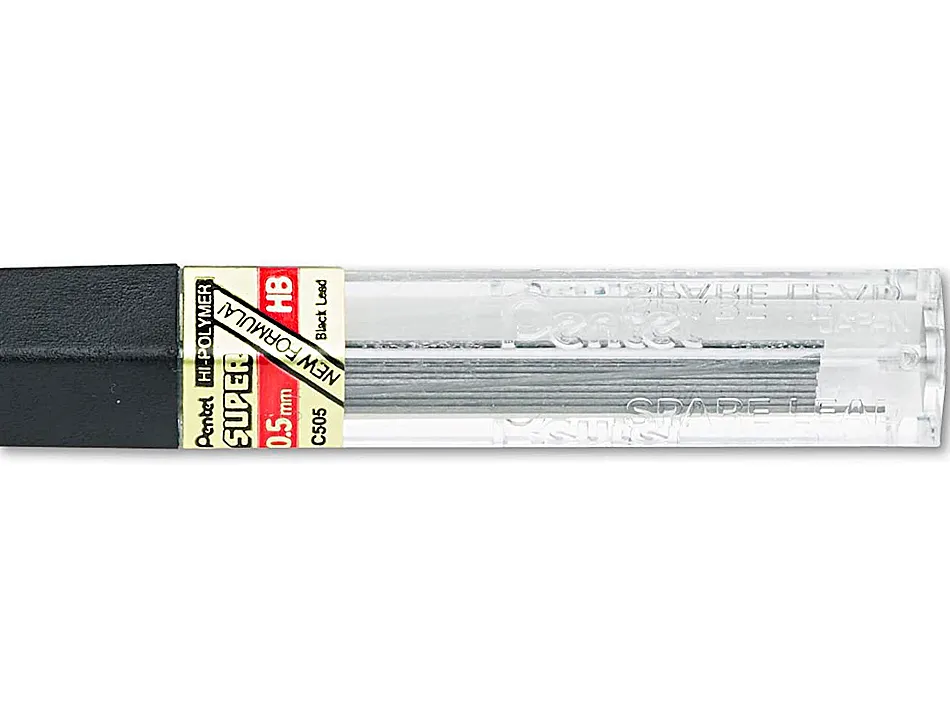 Mine pentel 0.5mm hb étui 12 unités