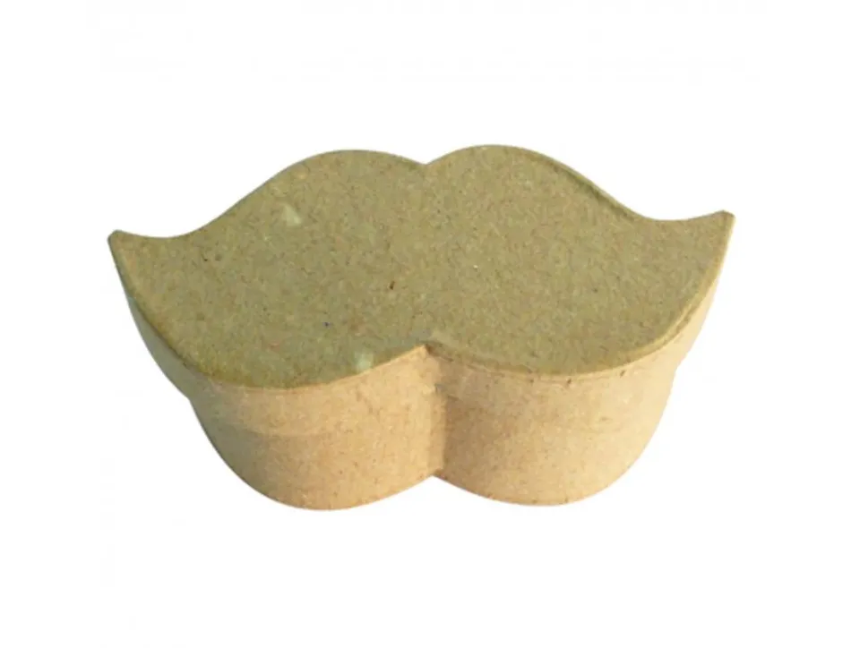 Mini boite moustache graine creative carton 9x4,5x4cm