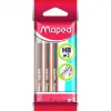 Mini crayon pour compas maped lot de 3 unites