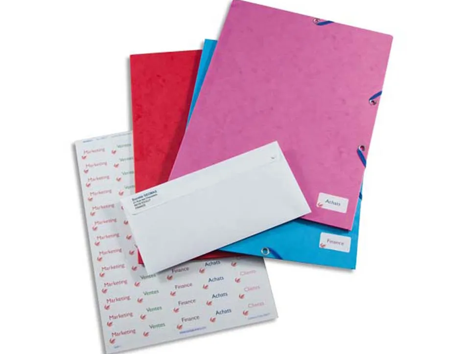 Mini etiquette avery ilc blanc 22 x 12,7 mm boite de 1200