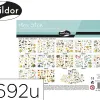 Mini stick maildor 21x16cm 12 themes varies sachet 48 planches 1692 unites