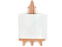 Mini toile sur chevalet liderpapel 8x10 cm 280g/m2 certifie fsc