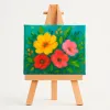 Mini toile sur chevalet liderpapel 6x8 cm 280g/m2 certifie fsc