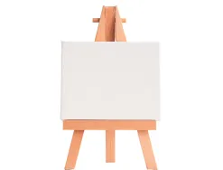Mini toile sur chevalet liderpapel 6x8 cm 280g/m2 certifie fsc