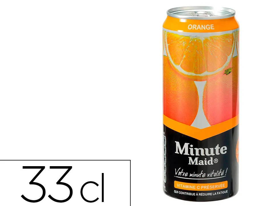 Minute maid orange slim can 33cl