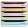 Module classement exacompta big box plus 5 tiroirs coloris arlequin