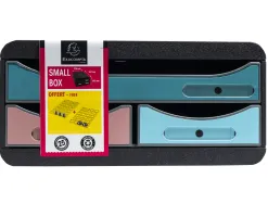 Module classement exacompta small box skandi 3 tiroirs coloris assortis