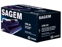 Monobloc sagem toner tambour ctr33 couleur noir 5000p