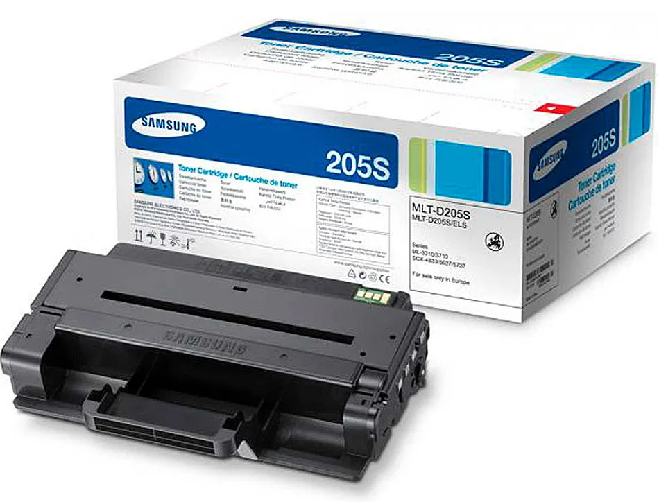Monobloc samsung su974a toner tambour imprimantes multifonctions laser monochromes mlt-d205s couleur noir 2000p