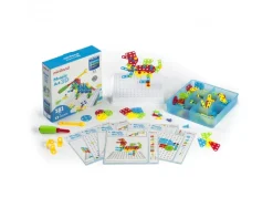 Mosa c art miniland plastique souple a fixer sur le support 180 pieces geometriques 12 cartes d activites 1