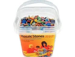 Mosaique antique culture club 1x1cm seau de 1kg 1200 pieces coloris assortis