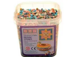 Mosaique antique culture club 0.5x0.5cm seau de 1kg 6000 pieces coloris assortis