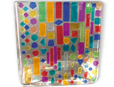 Mosaïque solargil plastique recyclé assortiment formes et coloris