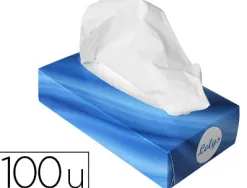 Mouchoir coldis lolys 2 plis confort douceur résistance conforme exigences environnement fsc coloris blanc boîte 100u