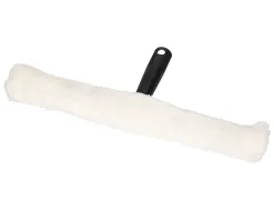 Mouilleur vitres q-connect industriel manche plastique housse tissu super absorbant largeur 40cm