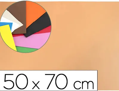 Mousse eva liderpapel 50x70cm 60gr epaisseur 1,5mm coloris peau