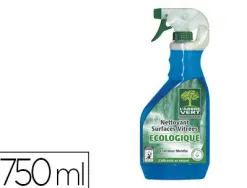 Nettoyant arbre vert écologique surfaces vitrées étagères en verre miroirs bureau table porte poignées spray 750 ml