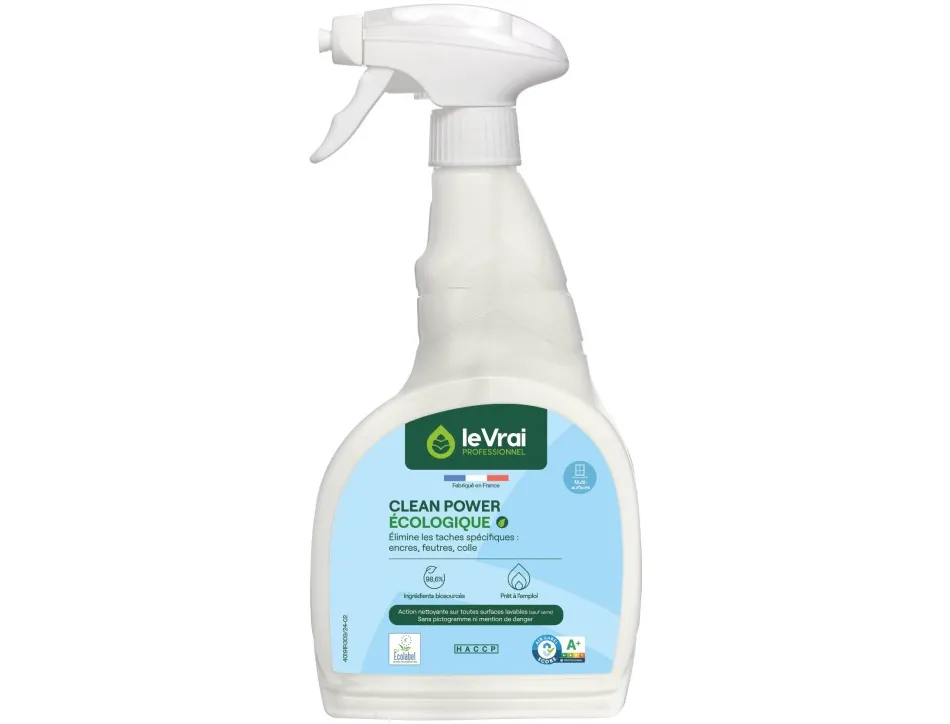 Nettoyant ultra puissant le vrai professionnel pae clean power parfum pins des landes spray 750ml