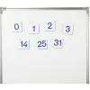 Nombres magnetiques grand format nathan