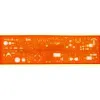 Normographe minerva électrographe standard n.13a en plastique coloris orange