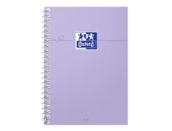 Notebook oxford etudiant integrale 4 trous 230x297mm 160 pages optik paper seyes col pastel ass lot de 20 blocs