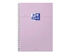 Notebook oxford etudiant integrale 4 trous 230x297mm 160 pages optik paper seyes col pastel ass lot de 20 blocs