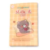 Notes adhesives imaginovo stick it notebook 20 notes adhesives ourson tailles assorties