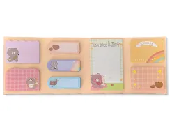 Notes adhesives imaginovo stick it notebook 20 notes adhesives ourson tailles assorties