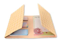 Notes adhesives imaginovo stick it notebook 20 notes adhesives ourson tailles assorties