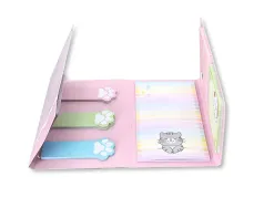 Notes adhesives imaginovo stick it notebook 20 notes adhesives chaton tailles assorties