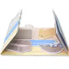Notes adhesives imaginovo stick it notebook 20 notes adhesives pirate tailles assorties drapeau
