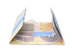 Notes adhesives imaginovo stick it notebook 20 notes adhesives pirate tailles assorties drapeau