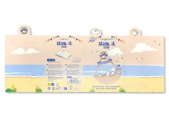 Notes adhesives imaginovo stick it notebook 20 notes adhesives pirate tailles assorties drapeau
