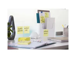 Notes post-it super sticky cube 76 x 76 mm jaune 270 feuilles